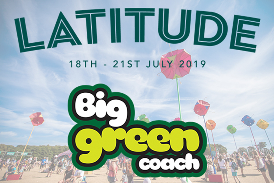 Travel to Latitude 2019 with Big Green Coach!