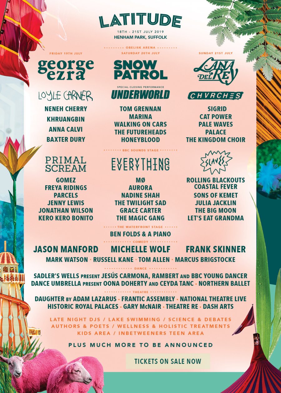 Latitude 2019 Day Splits