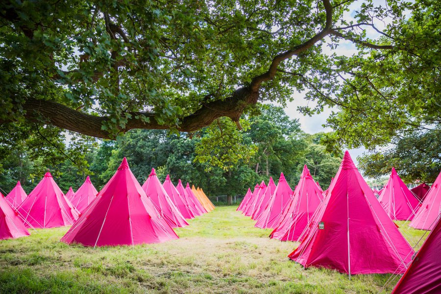 Camp in comfort  with Pink Moon at Latitude 2019