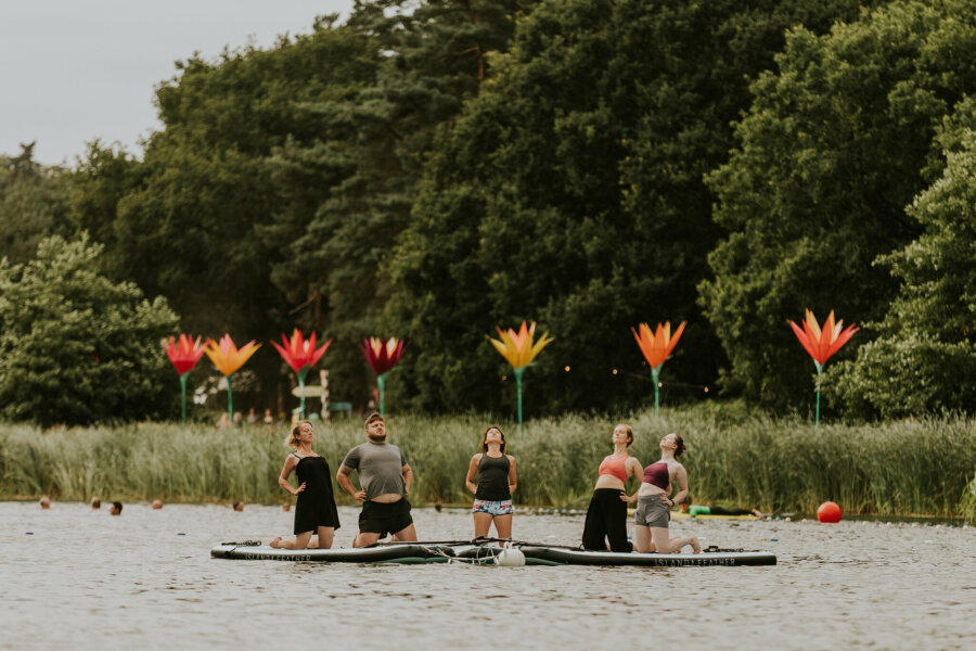 Paddleboard Yoga