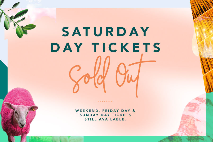 Saturday Day Tickets Sold Out!