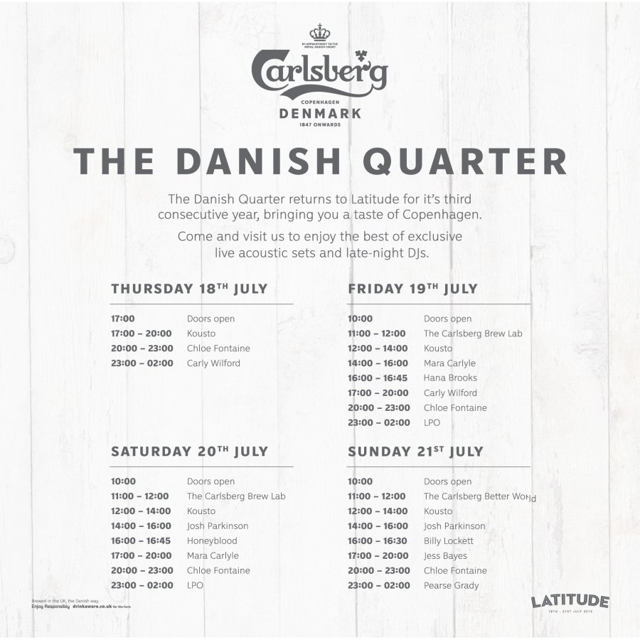 Carlsberg Danish Quarter Programme