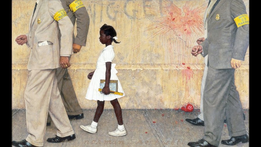 The Problem We All Live With Norman Rockwell 1964