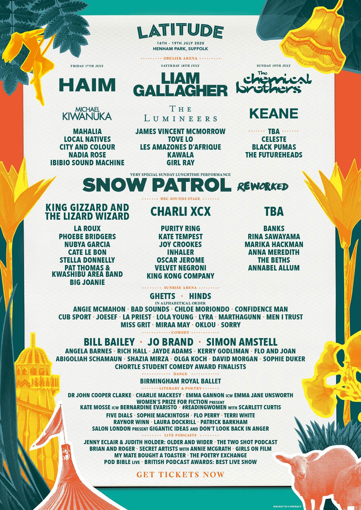 Latitude Festival Line Up Latitude Festival Line Up