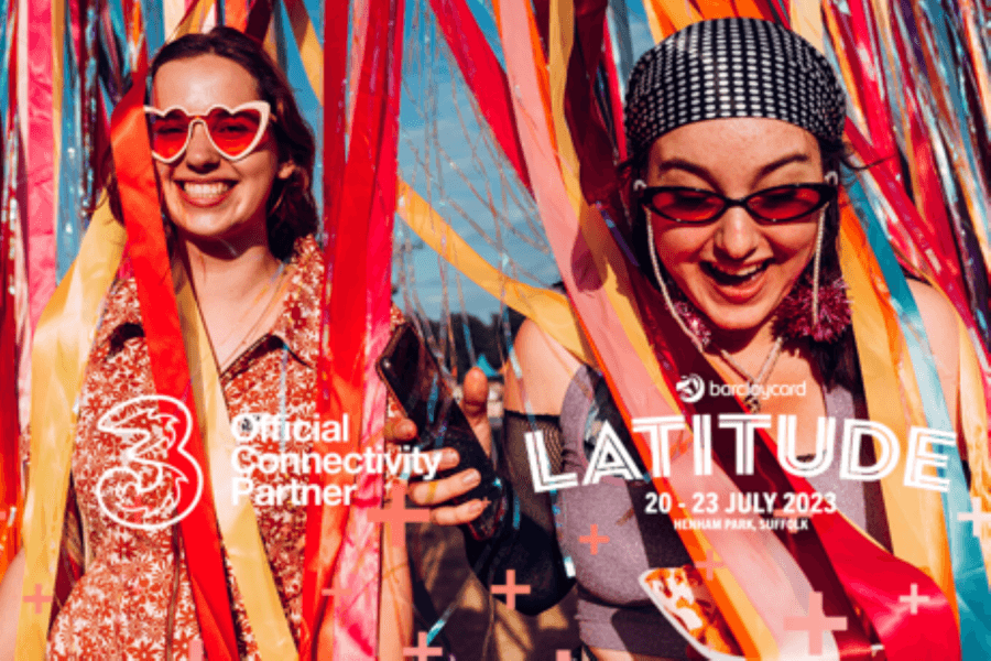 Three UK will get you closer to the action at Barclaycard presents Latitude 2023.