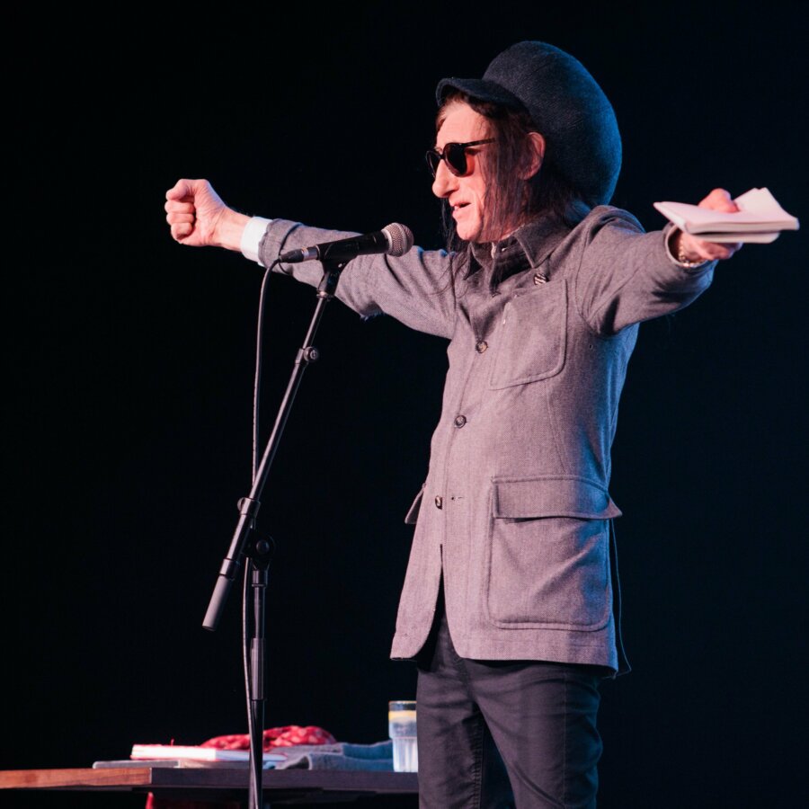 guy with microphone