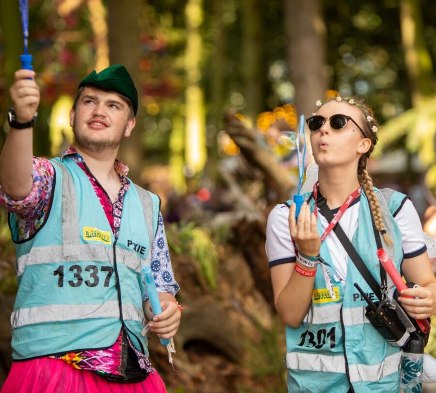 volunteers at latitude