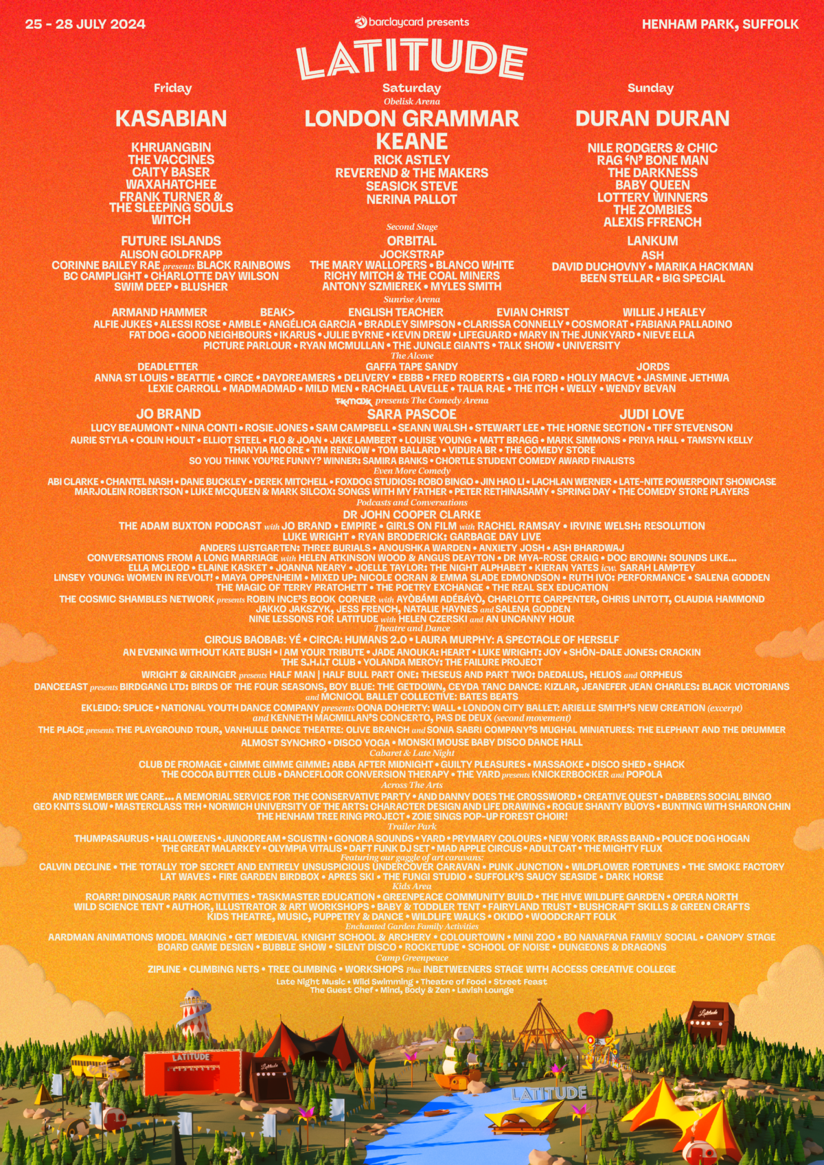 Latitude Festival lineup