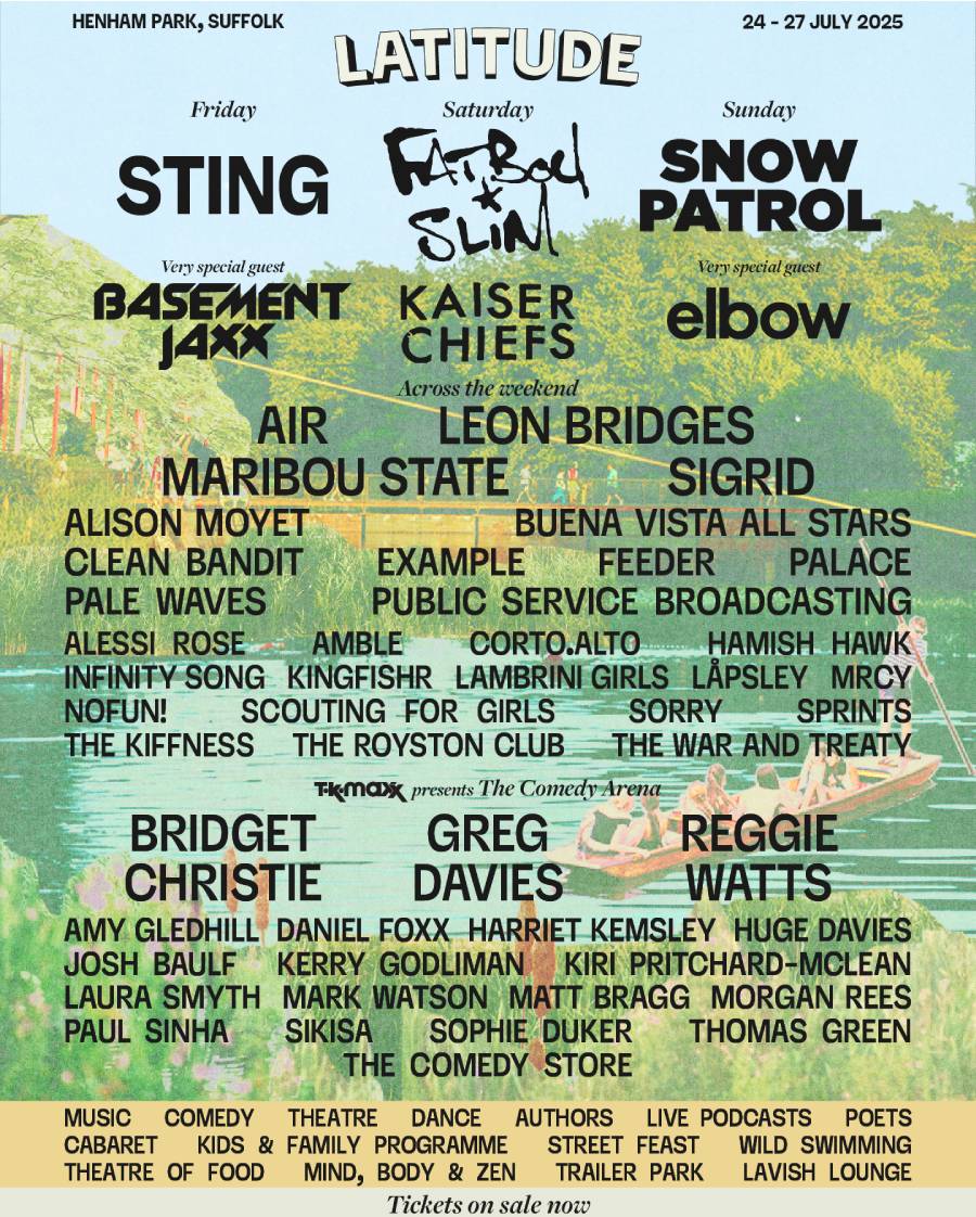 Latitude Festival News Kaiser Chiefs Leon Bridges And More Added Latitude Festival News Kaiser Chiefs Leon Bridges And More Added