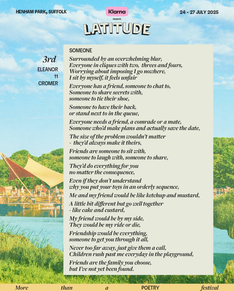 third place poem