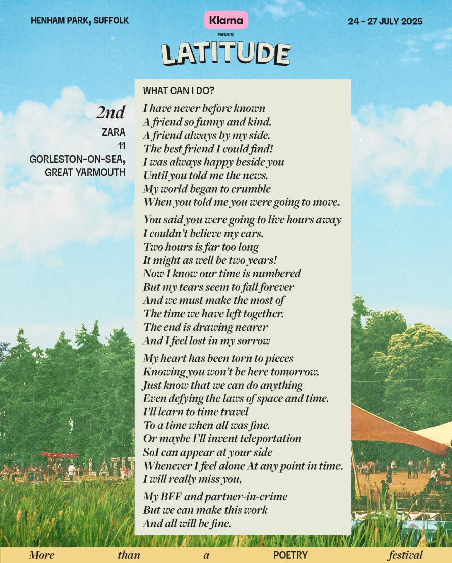 second place poem