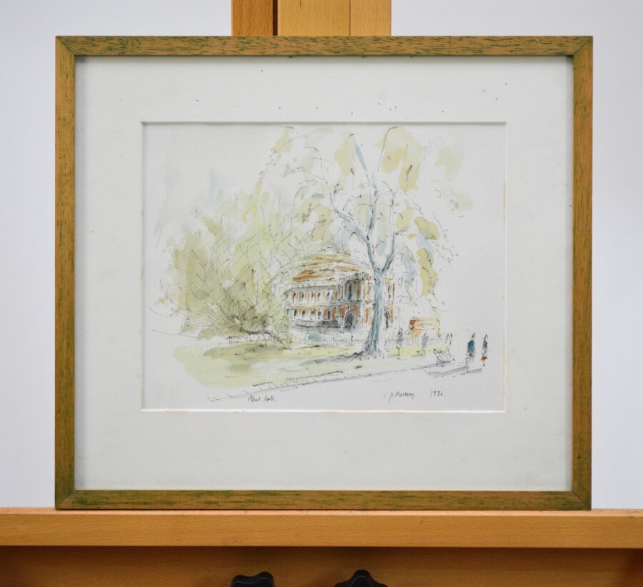 Charlie Mackesy - Royal Albert Hall Painting