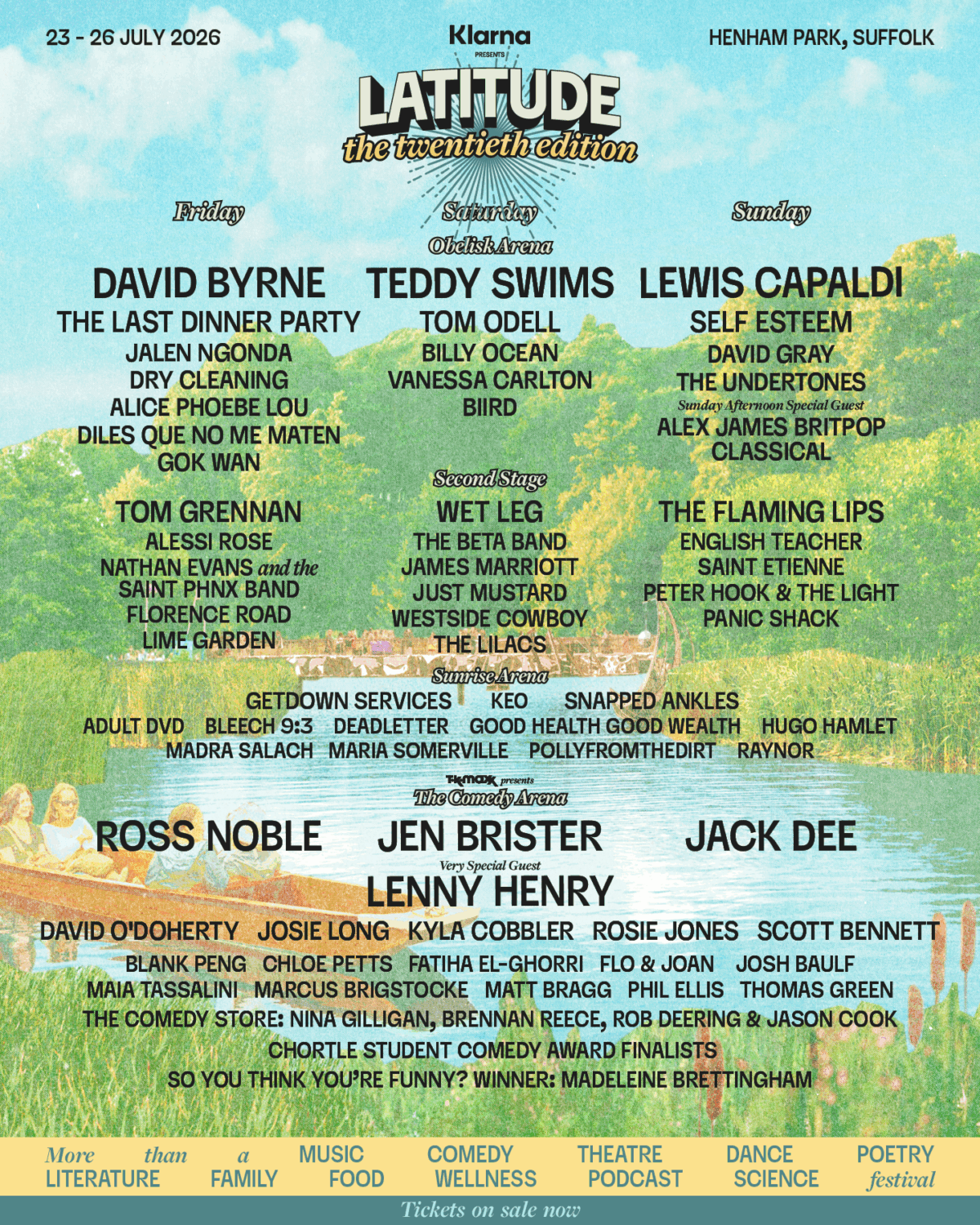 Full Poster Line-up