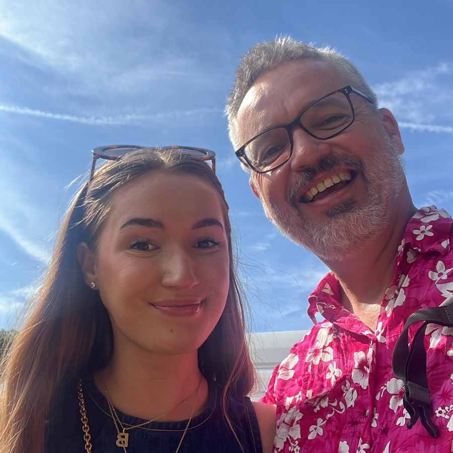 keith and his daughter at latitude