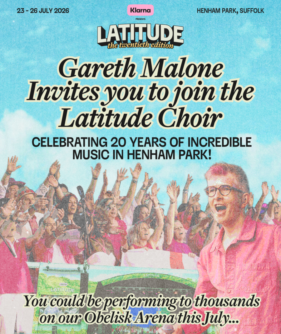join the latitude choir with gareth malone