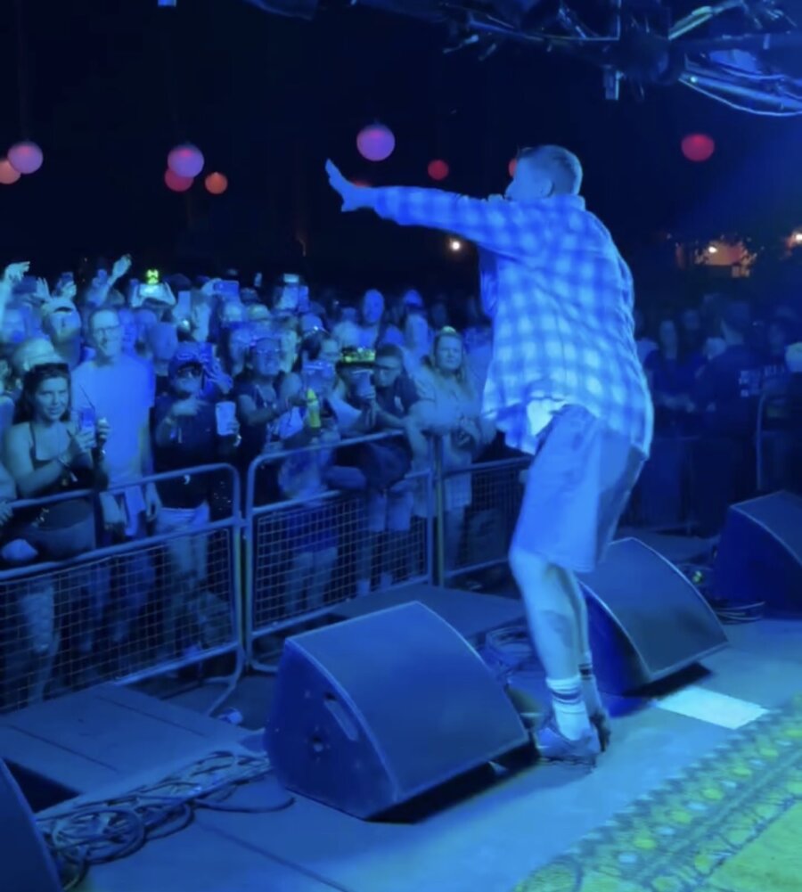 Professor Green on the Faber Alt. x BBC Introducing Stage